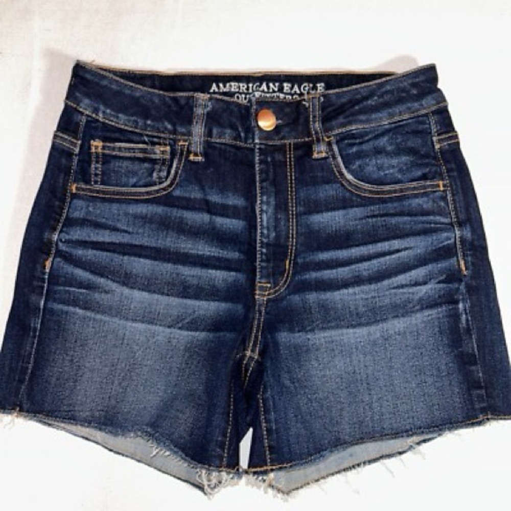 American Eagle Outfitters Indigo Jean Shorts - Picture 2 of 13